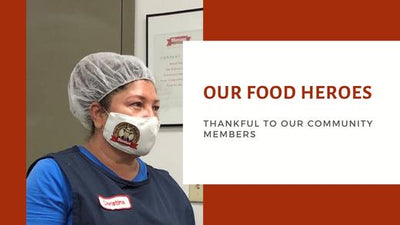 Thankful to our Community Members - Our Food Heroes