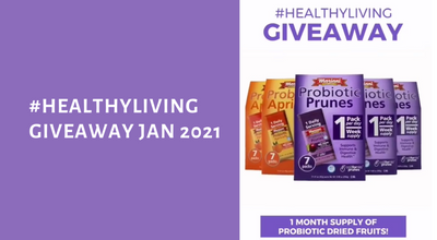 #HealthyLiving Giveaway January 2021 Official Rules