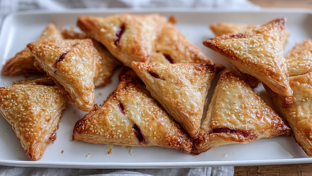 Berries, Feta & Herb Turnovers