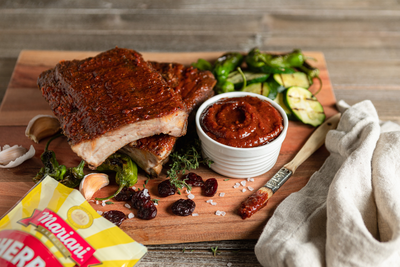 Dried Cherry and Chipotle BBQ Sauce