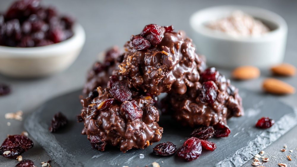 Dark Chocolate Dried Cherry Clusters