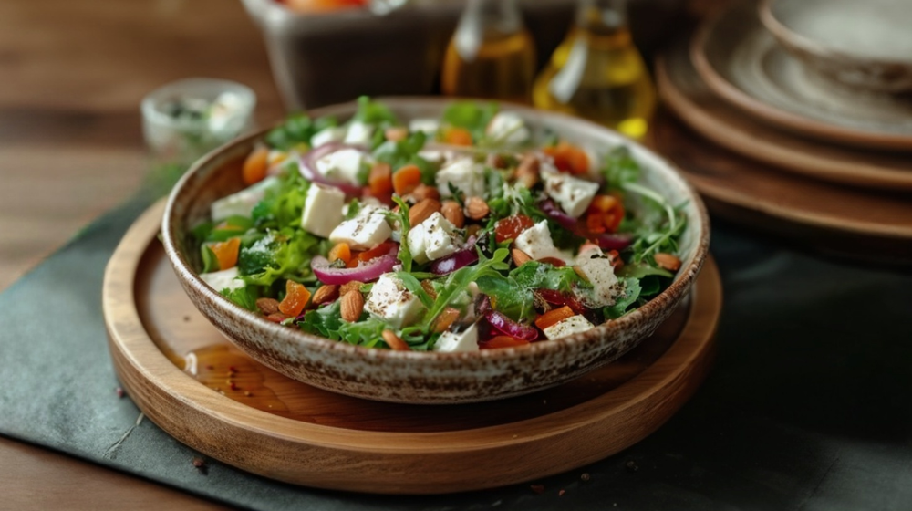 Apricot Almond Crunch Salad