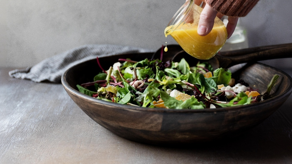 Mariani Mango Goat Cheese Salad