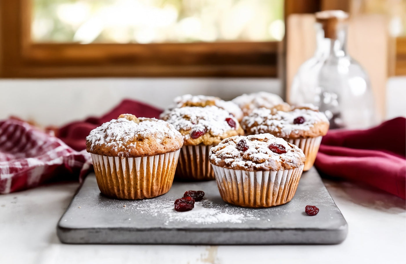 Rustic Cranberry Muffins