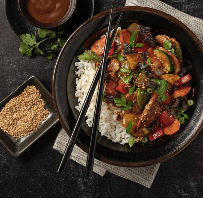 Sweet and Tangy Pork and Vegetable Stir Fry