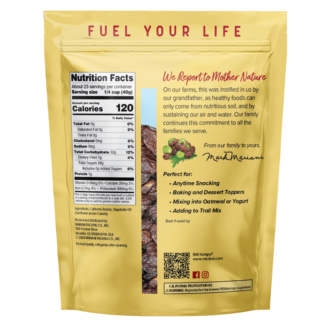 Raisins, 32 oz. | Shop Mariani Dried Fruit