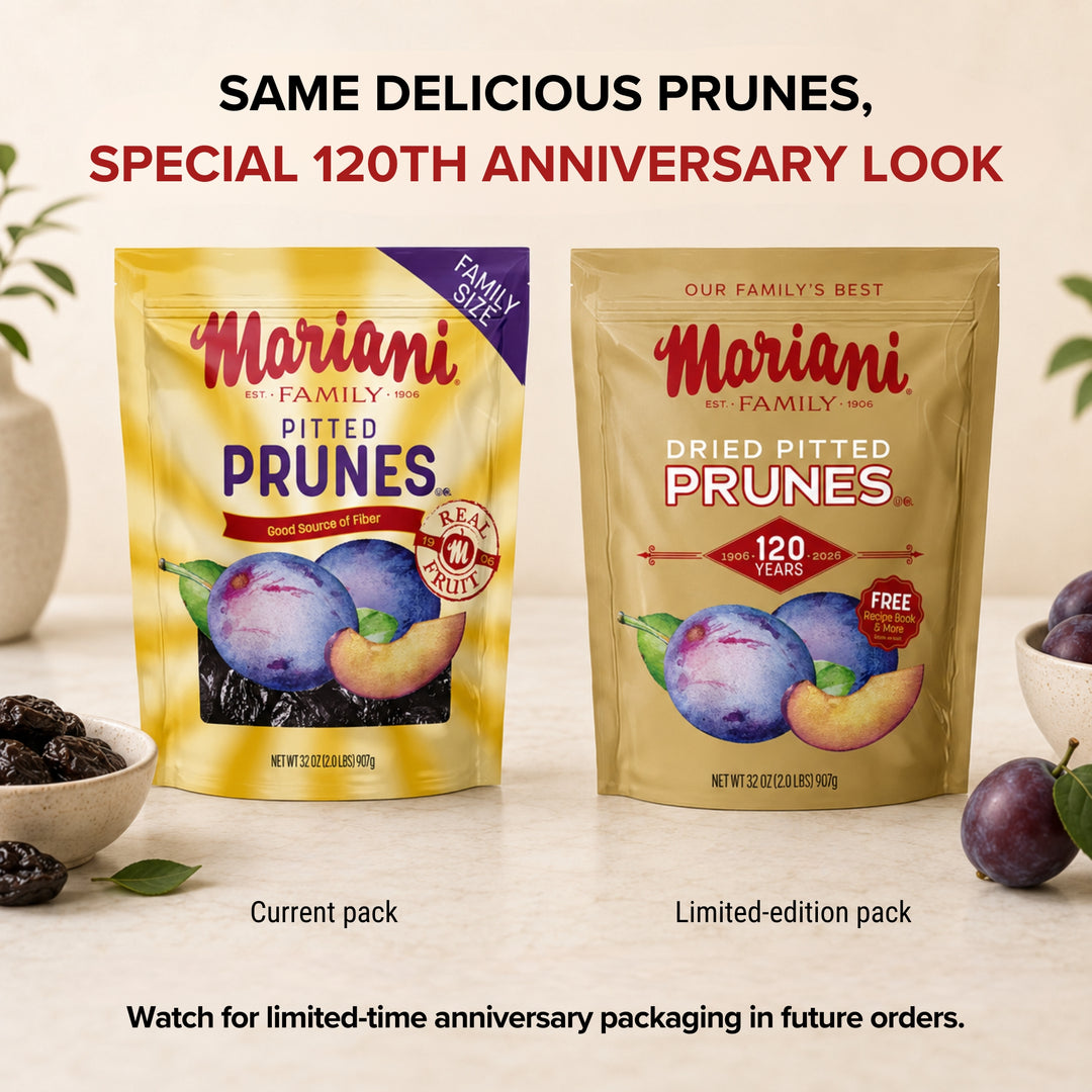 Pitted Prunes, 32 oz. | No Sugar Added |The Mariani Family