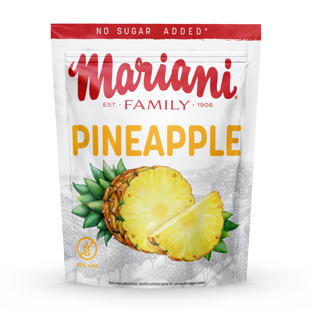 No Sugar Added Dried Pineapple Shop Mariani Dried Fruit